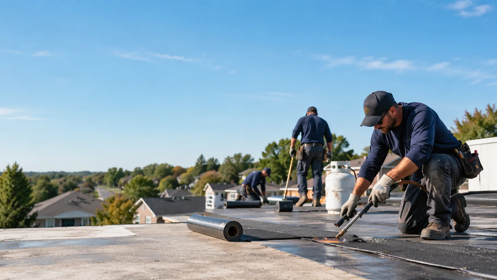Flat Roof Leak Repair providers in Dover Afb, DE
